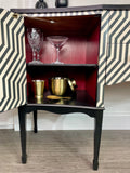 Black and White contemporary sideboard | drinks cabinet |