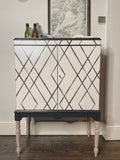 Upcycled and Revamped Contemporary Cocktail Cabinet | Glass or Barware Storage