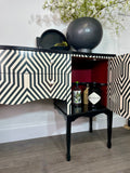 Black and White contemporary sideboard | drinks cabinet |