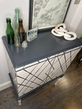 Upcycled and Revamped Contemporary Cocktail Cabinet | Glass or Barware Storage