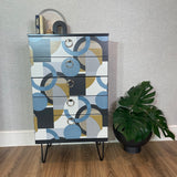 Vintage 60s Midcentury Modern Schreiber Chest of Drawers | Lowboy | Dresser