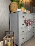 Rustic Vintage Chest of Drawers | Boho Chic