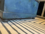 Vintage Wood Storage Trunk Chest – Chalk Paint Rustic Reclaimed w/ Iron Handles
