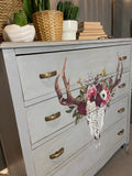 Rustic Vintage Chest of Drawers | Boho Chic