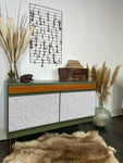 Upcycled McIntosh Sideboard | Buffet in beautiful Bayberry & Copper