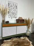 Upcycled McIntosh Sideboard | Buffet in beautiful Bayberry & Copper